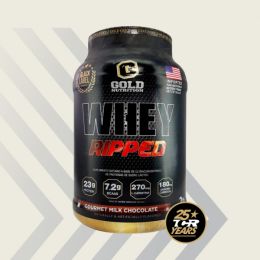 Whey Ripped Gold Nutrition - 2 lbs - Gourmet Milk Chocolate